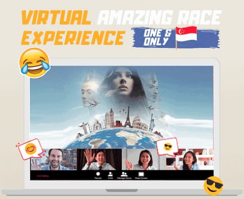 Virtual Amazing Race – Things to do in Singapore