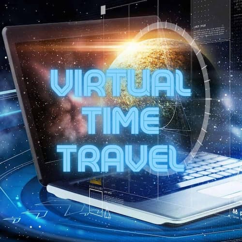 Virtual Time Travel - Virtual Team Building Activities (Image from The Fun Empire)